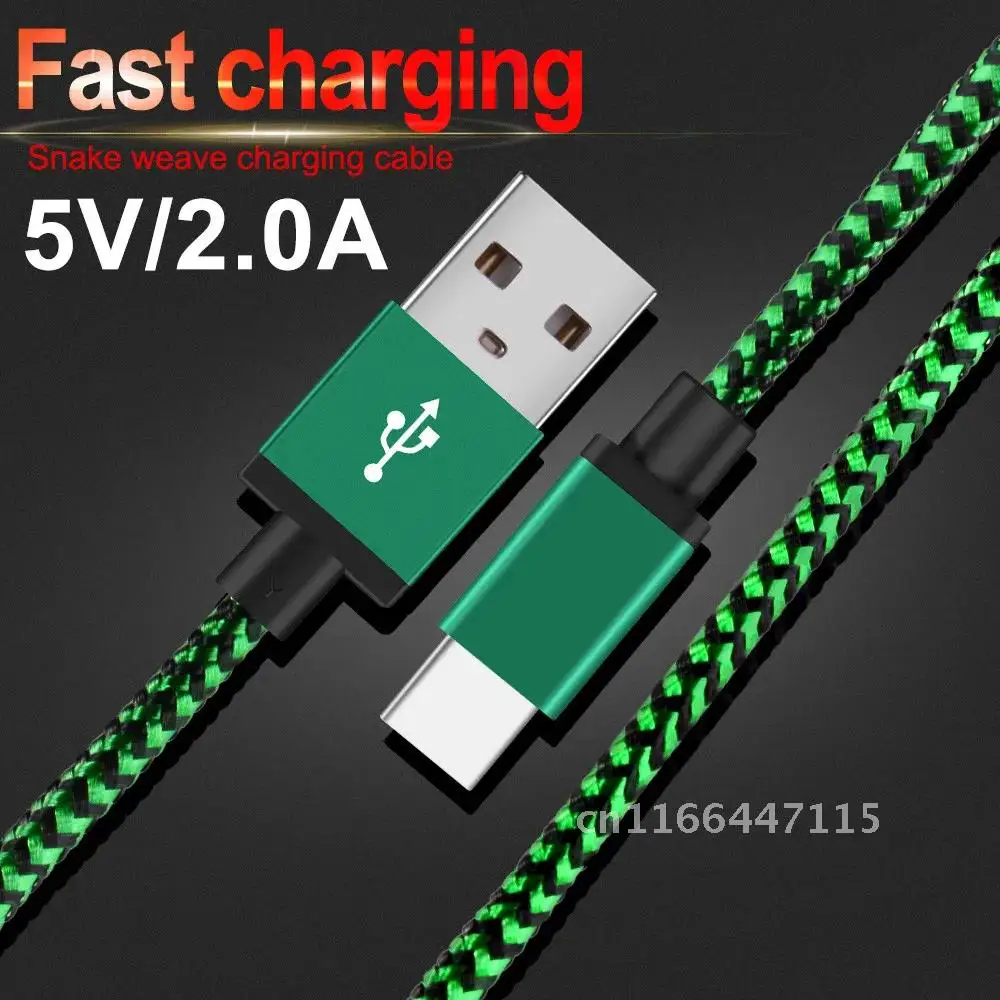 

USB Type C Cable 1M 2M 3M Fast Charging usb 3.0 cable Type-c data Cord Charger usb-c For Samsung S10 S9 S8 Note 9 8 Xiaomi mi 9