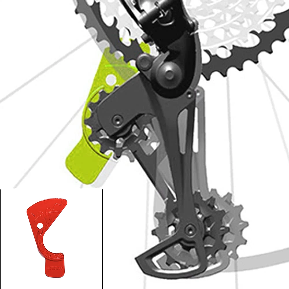 Outil précis de réglage précis de l'écart de chaîne de dérailleur arrière pour SRAM pour Eagle XX1 GX NX 12 vitesses alignement parfait des engrenages 18 Outil précis de réglage précis de l'écart de chaîne de dérailleur arrière pour SRAM pour Eagle XX1 GX NX 12 vitesses alignement parfait des engrenages 18