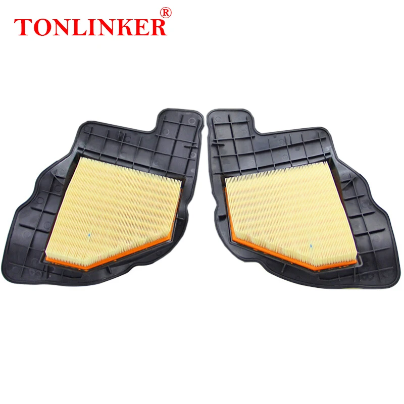 TONLINKER Air Filter 13717577457 13717577458 For Bmw Alpina B5 F10 F11 2011-2017 B6 F06 F12 F13 B7 F01 F02 4.4AT Car Accessories