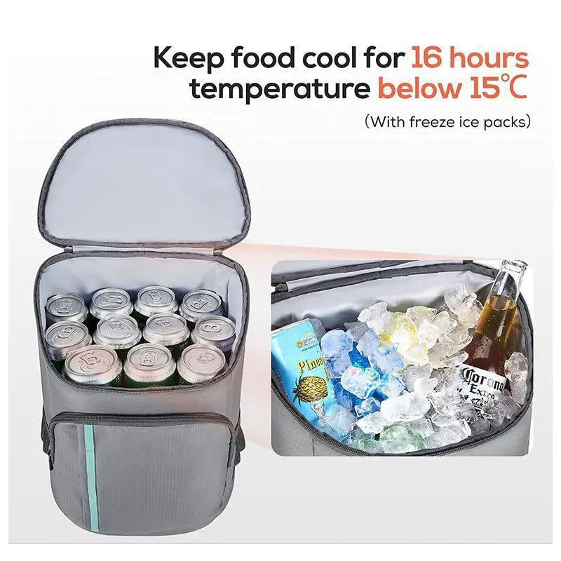 

Рюкзак-холодильник для кемпинга большой вместимости, терморюкзак, двухцветный рюкзак из оксфордской ткани с термоизоляцией