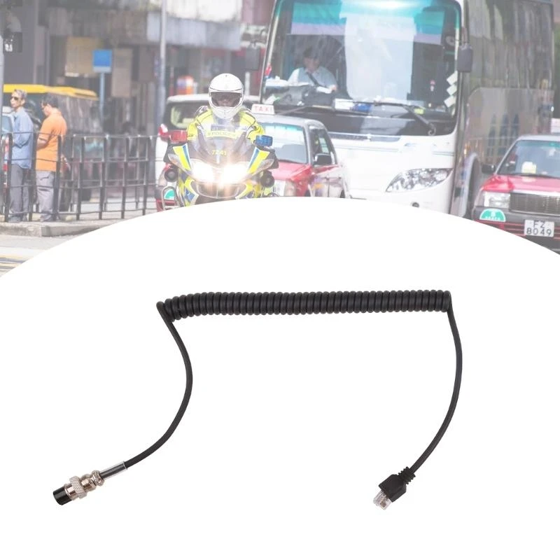 Intercom Walkietalkie 8 Pin to RJ45 Cable for Yaesu FT-847 ثنائية الراديو MIC أفضل بيع