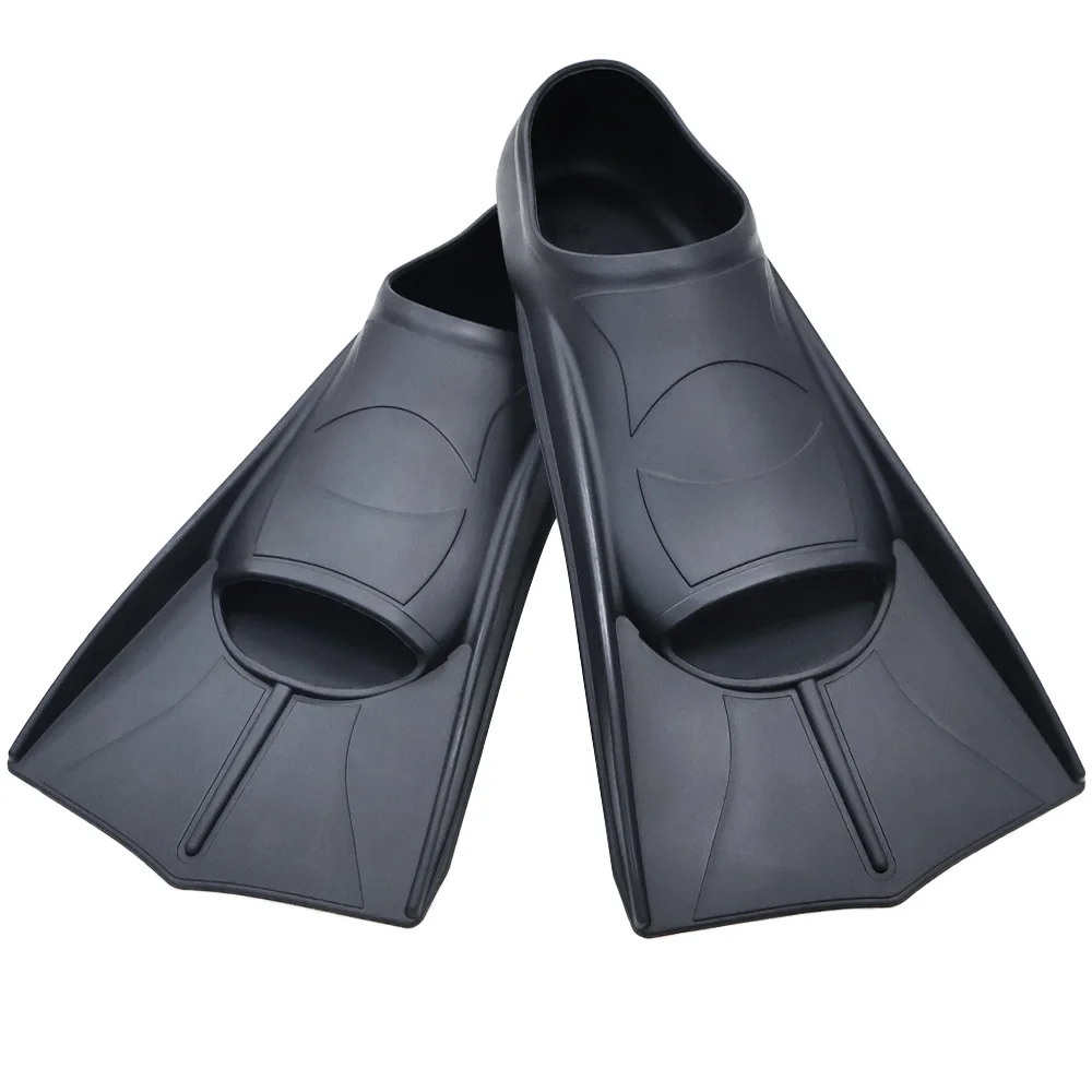 Silikon Flossen Schwimmen Training Schnorchel Kurze Tauchen Flossen Frosch Schuhe Männer Frauen Professionelle Brustschlag Freeschnorchel Schwimmen – Detail 7