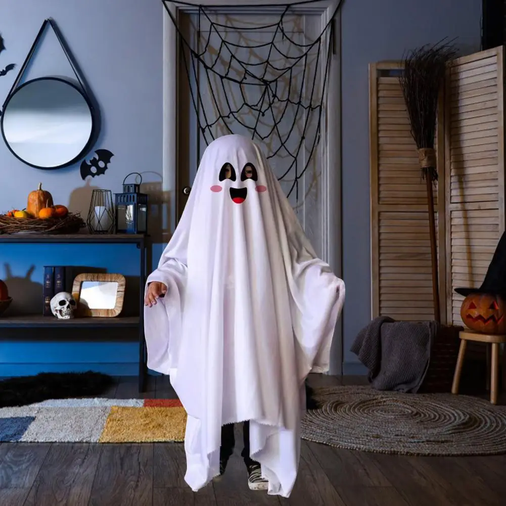 زي عباءة شبح للأطفال ، موثوق بها ، وللجو ، والطفل ، والطفل ، وهالوين ، خدعة أو علاج ، تأثيري ، متعة ، عصبي #4