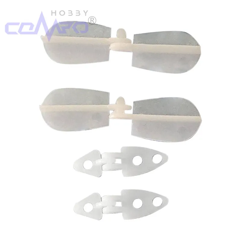 

20 Pcs Micro Hatch hinges For KT foam Fixed Wing RC Aircraft Model Plane Replacement Accessories Color White