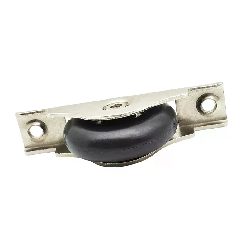 

Стальной бесшумный ролик для шкафа с нейлоновым колесом, выдерживающий нагрузку, для раздвижных дверей гардероба, мебельная фурнитура