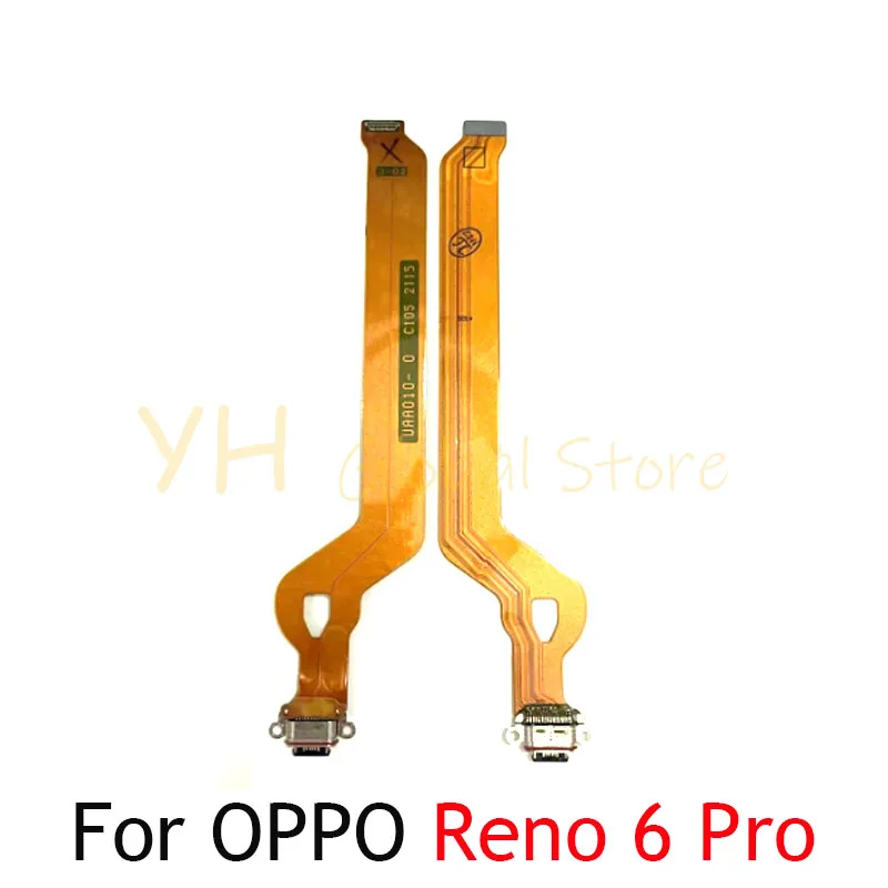 For OPPO Reno 2 2Z Z 3 4 5 6 7 Pro 4G 5G USB Charging Dock Connector Port Board Flex Cable Repair Parts