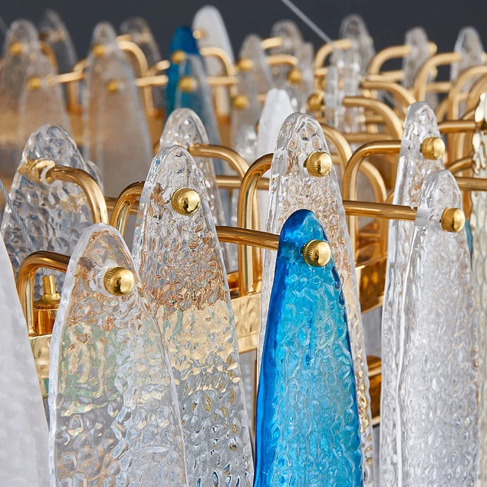 Postmoderne Rvs Designer Ronde Led Verlichting Kroonluchter Verlichting Lustre Suspension Armatuur Lampen Voor Eetkamer