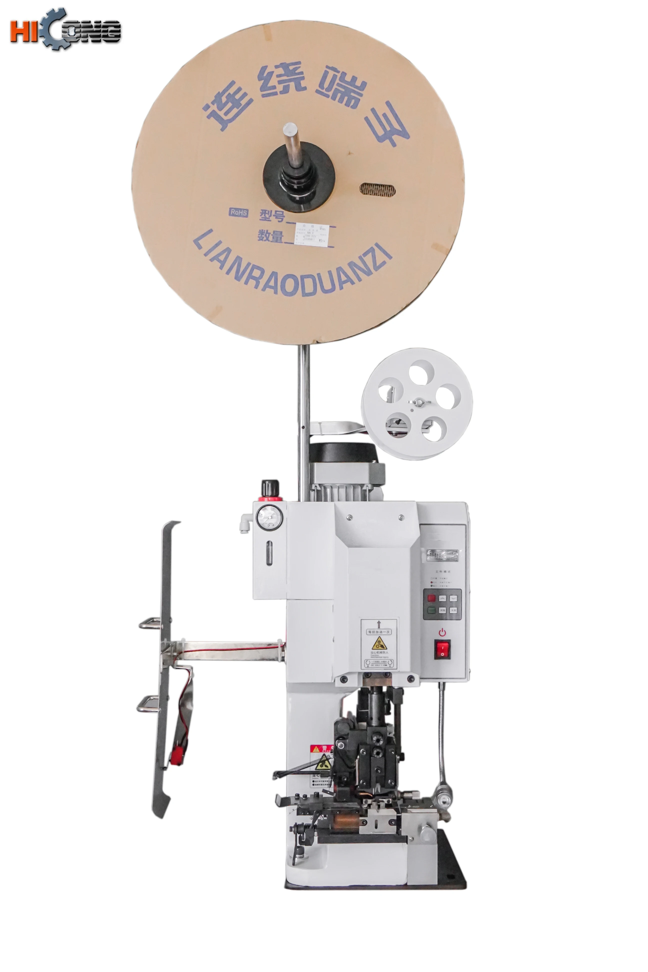 Stripping and Terminal Crimping Machine Silent Terminal Machine Cable Automatic Stripping and Crimping Riveting Machine