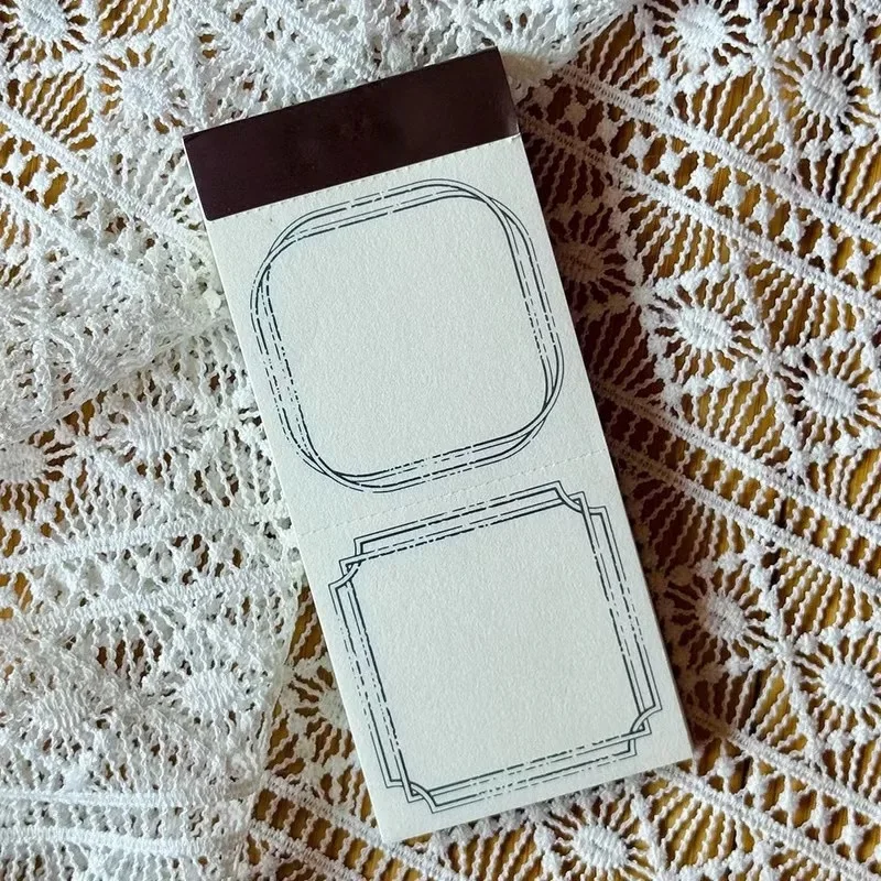 Loidesign Vinatge Triple Time - Photo Frame Notebook Letter Paper Memo Set Planner DIY Scrapbooking Card Making Decoration