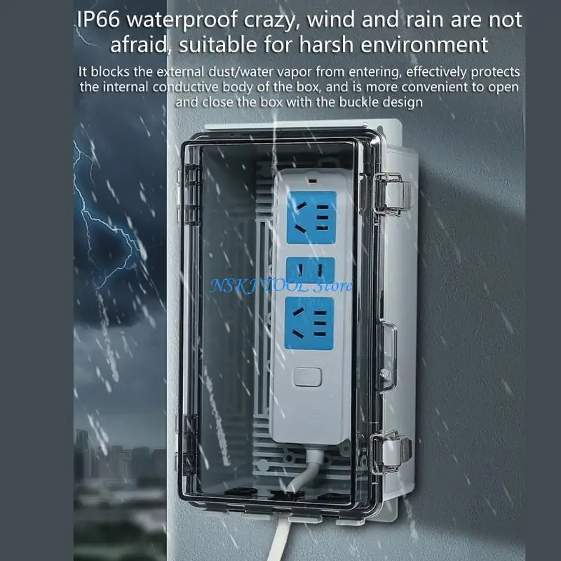 

L8RC Portable Sturdy Outdoor Distribution Cases With Lock And ABS Materials