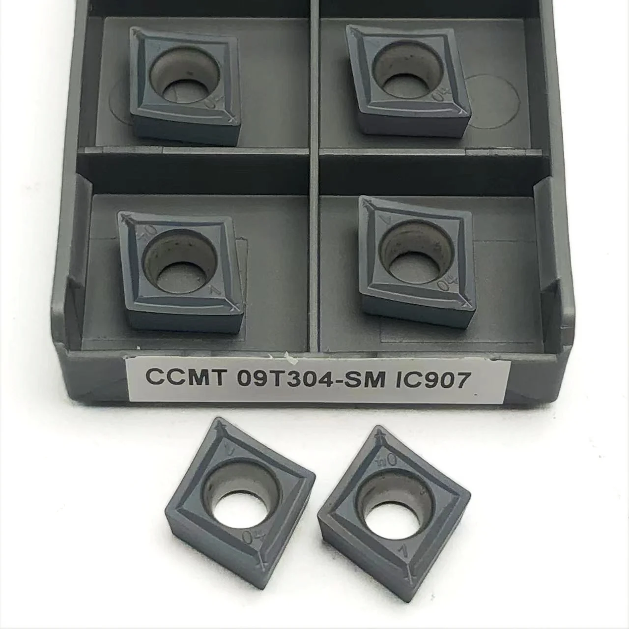 أجزاء معدنية صلبة CNC ، Ccmt09t304 sm ic907 ic908 ccmt09tsm 305 ic907 ic908 ، أدوات تحول ، CCMT09t304 cmt09t302