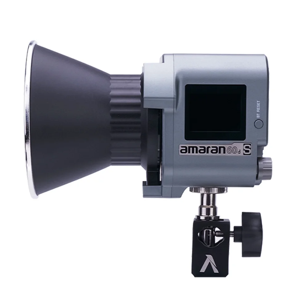 Aputure Amaran 60d S 65W 5600K Daylight COB Video Light per Studio fotografico Studio fotografico con supporto bokens CRI 96 + TLCI 99 +
