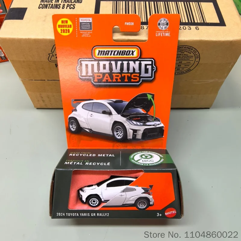 In Stock 1/64 Matchbox 70th Anniversary FWD28 Mobile Door Opening TOYOTA YARIS GR RALLY2 1994 FORD F-150 SVT LIGHTNING Car