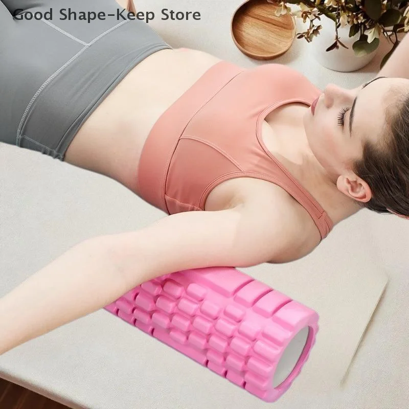 أسطوانة يوجا دائرية ممتازة من إسفنج EVA لتدريب البيلاتيس المنزلي المحسن، تدليك عضلات الصالة الرياضية واللياقة البدنية