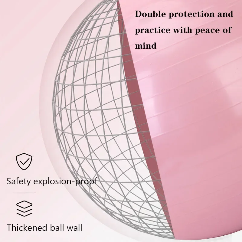 Home Gym Exercise Anti-Burst Small 25cm Pilates Ball Mini Stability Massage Yoga Ball