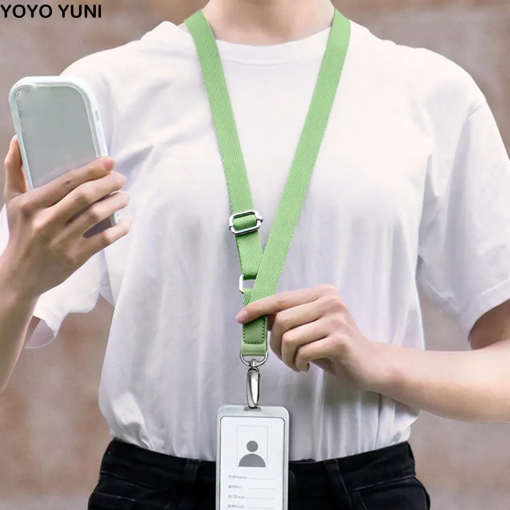 

Регулируемый ремешок для телефона через плечо, длинный ремешок для мобильного телефона, съемный высококачественный шейный ремешок для телефона, подвесной чехол для телефона