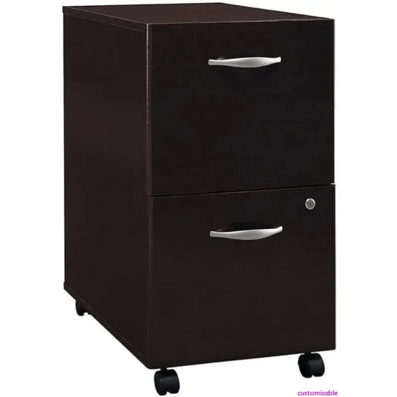 

Мобильный картотечный шкаф с 2 ящиками серии Mocha Cherry C от Bush Business Furniture