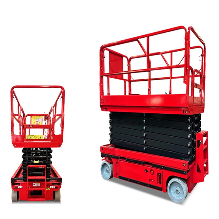 High Efficiency Mobile Manual 4m-18m Hydraulic Electric Scissor Lift Table Work Platform Construction Lifters Scaffolds