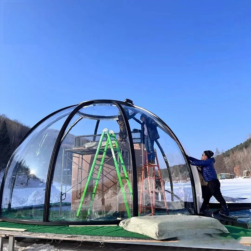 PC Star Room Bubble House Scenic Area Outdoor Restaurant Bar Sunshine Restaurant Campground Tent Live Room Photography House