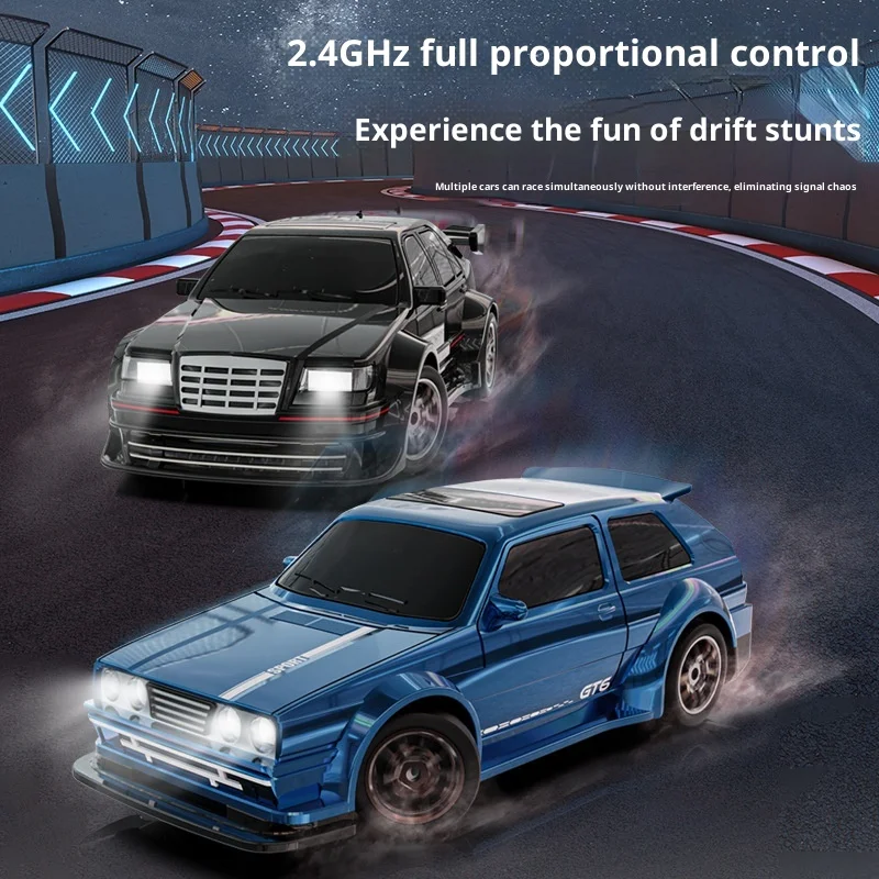 New KF30 Full Scale 1:43 Remote Control Car With Gyroscope Drift 2.4G High Speed RC Car Toy For Car Lovers Remote Control Toys