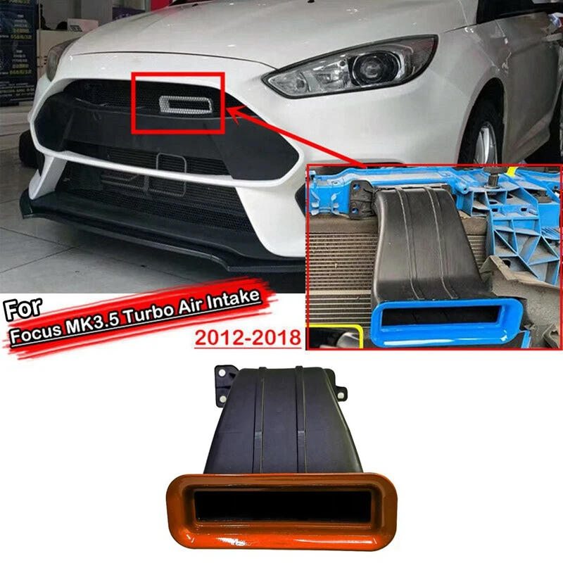 For Ford Focus Air Inlet Tuyere Intake RS ST Hatchback 4D Sedan 5D MK3 MK3.5 Car Modification 2012-2018