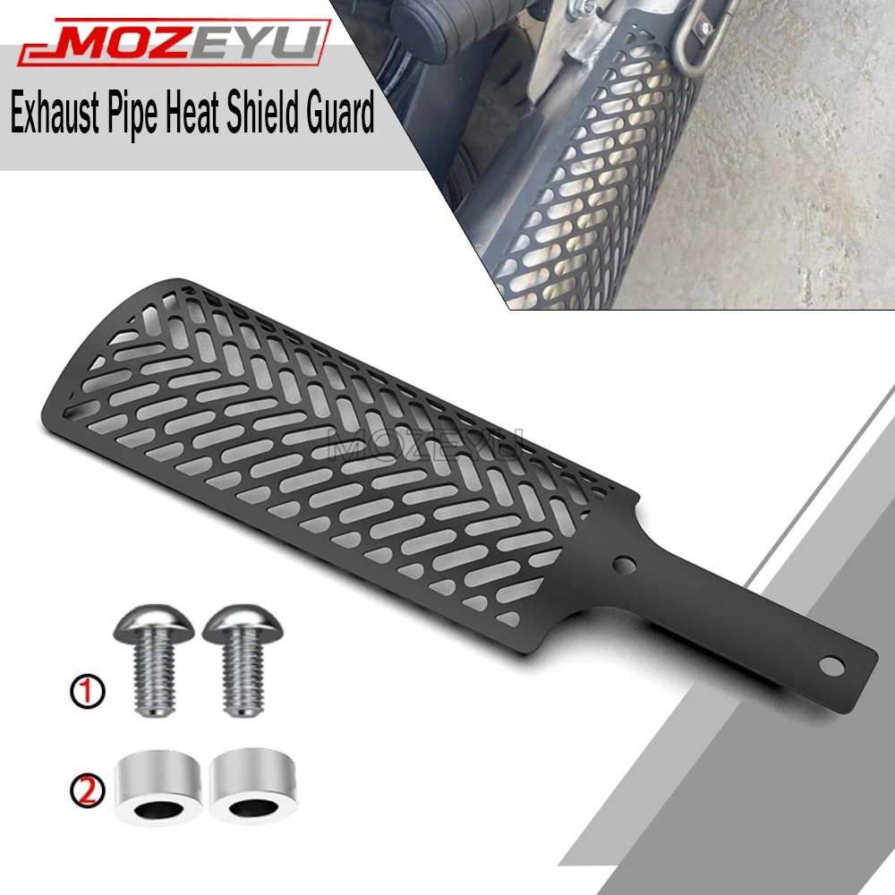 

Exhaust Pipe Heat Insulation Cover For ZongShen Cyclone RA2 Modification Exhaust Pipe Anti scald Cover Muffler Cover Guard RA 2