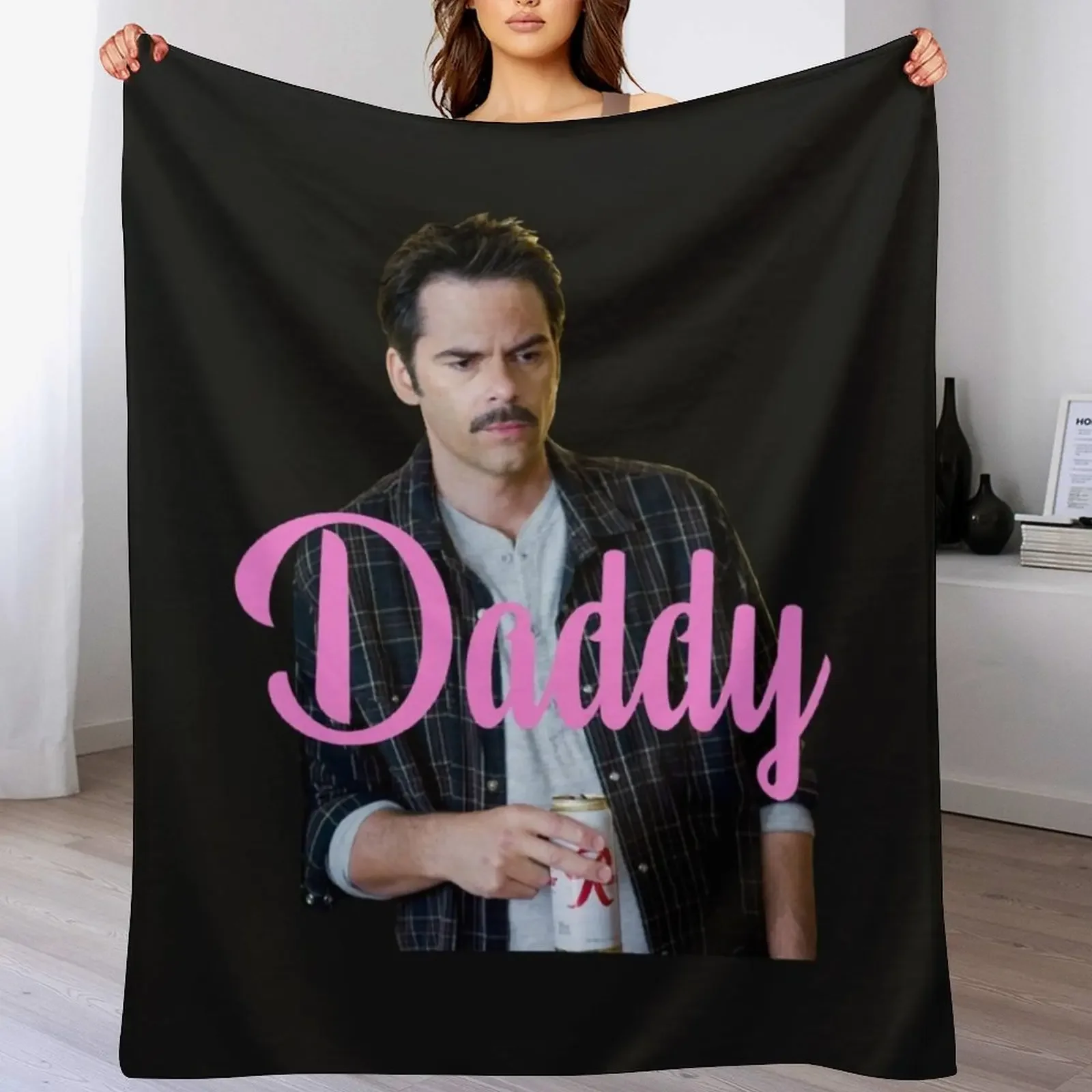

Classic Daddy S#wan T.wilight, Charlie S#wan, Daddy, Daddy S#wan, Team Charlie Throw Blanket Retros Soft Blankets