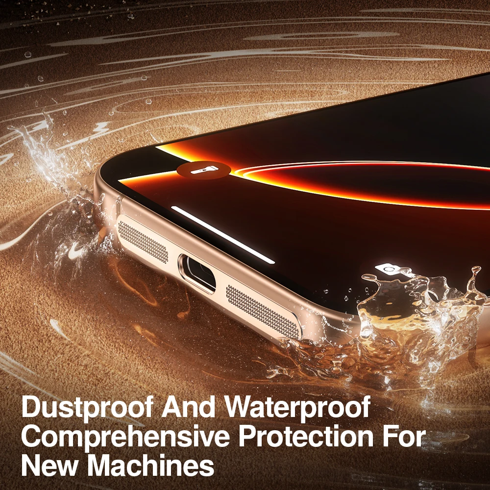 SmartDevil الغبار ملصق آيفون 16 برو ماكس 16Pro 15 14Pro الهاتف المتكلم الغبار ملصق شحن ميناء مكبر صوت معدني الغبار واقية