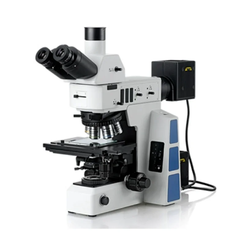 Automatic Video Microscope Manufacturer Laboratory and Education Inverted Trinocular Metallographic Microscope