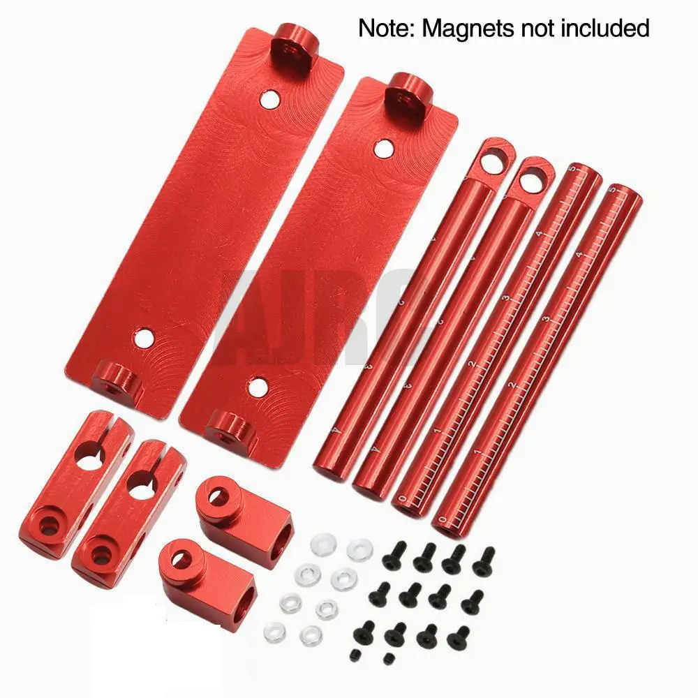1 Set Alloy Magnetic Stealth Invisible Body Post Mount For 1:10 RC Models Car Drift HSP d90 Sakura Himoto Redcat Exceed Racing