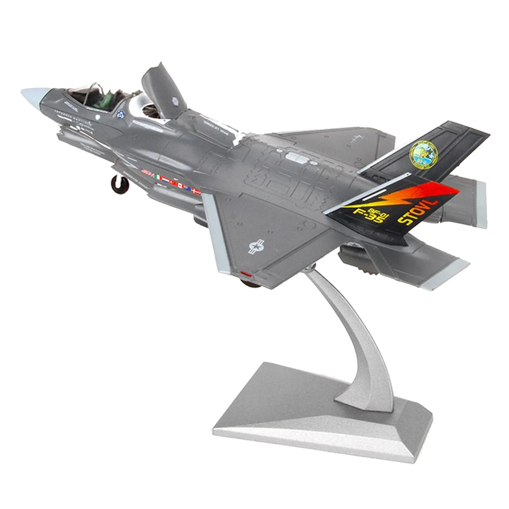 1/72 مقياس سبيكة الأمريكية F-35B علب نموذج اللعب ديكور