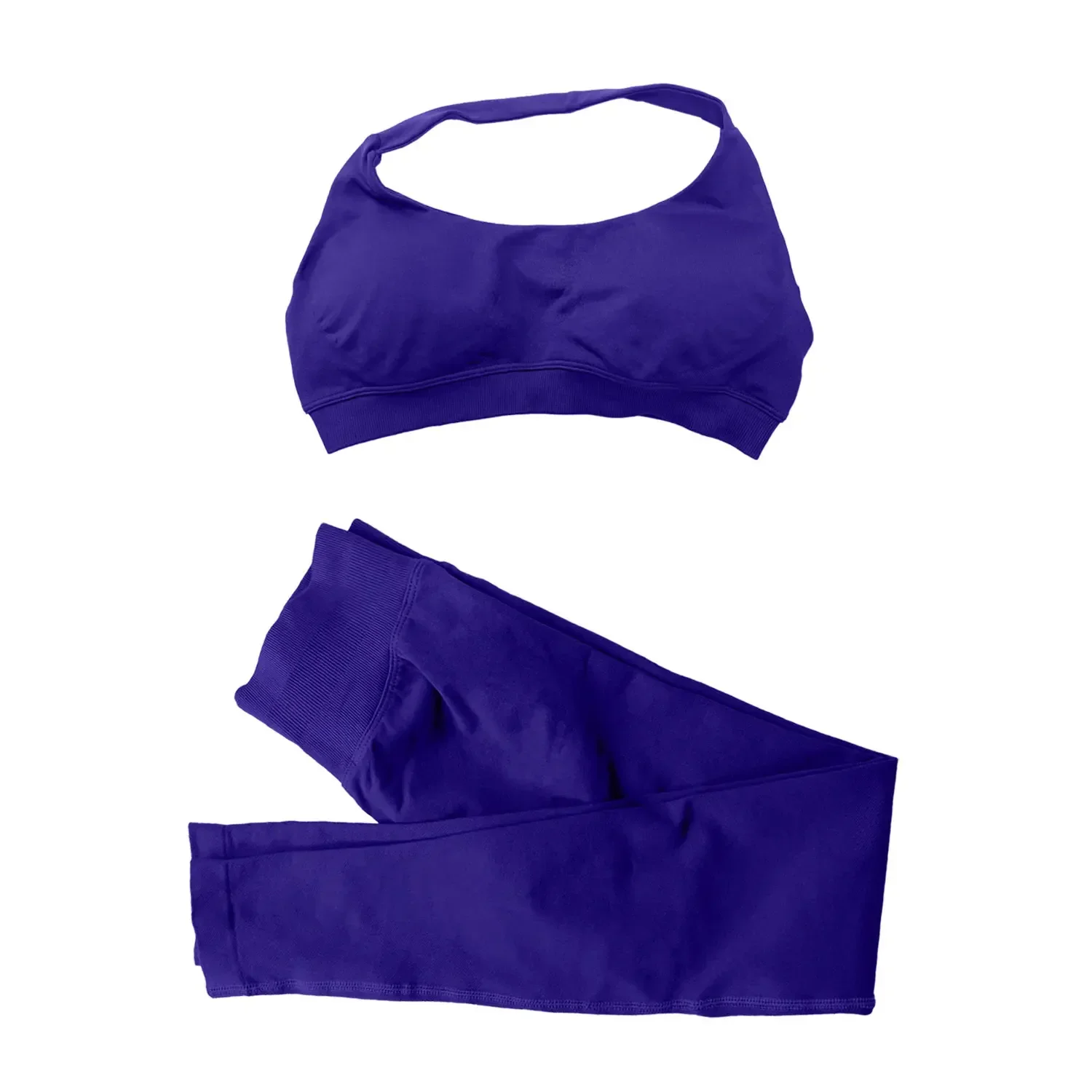 Women Sportwear 2 Piece Yoga Set Sports Bra and Leggings Seamless Suit Fitness Clothing Gym Workout Speed Activewear
