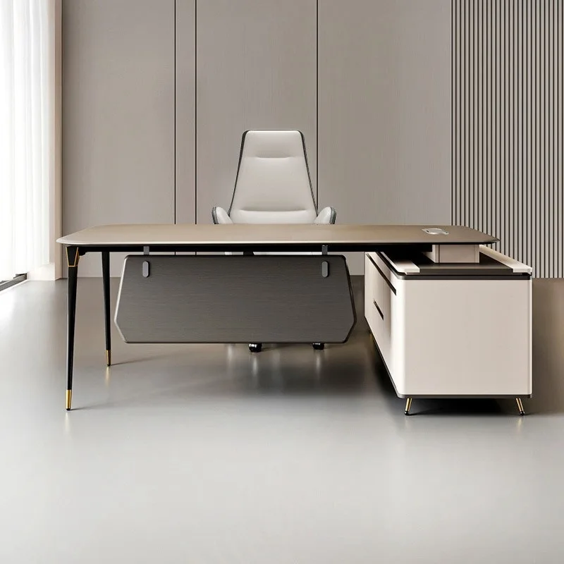 president chairperson office senior sense desk manager office desk and chair combination