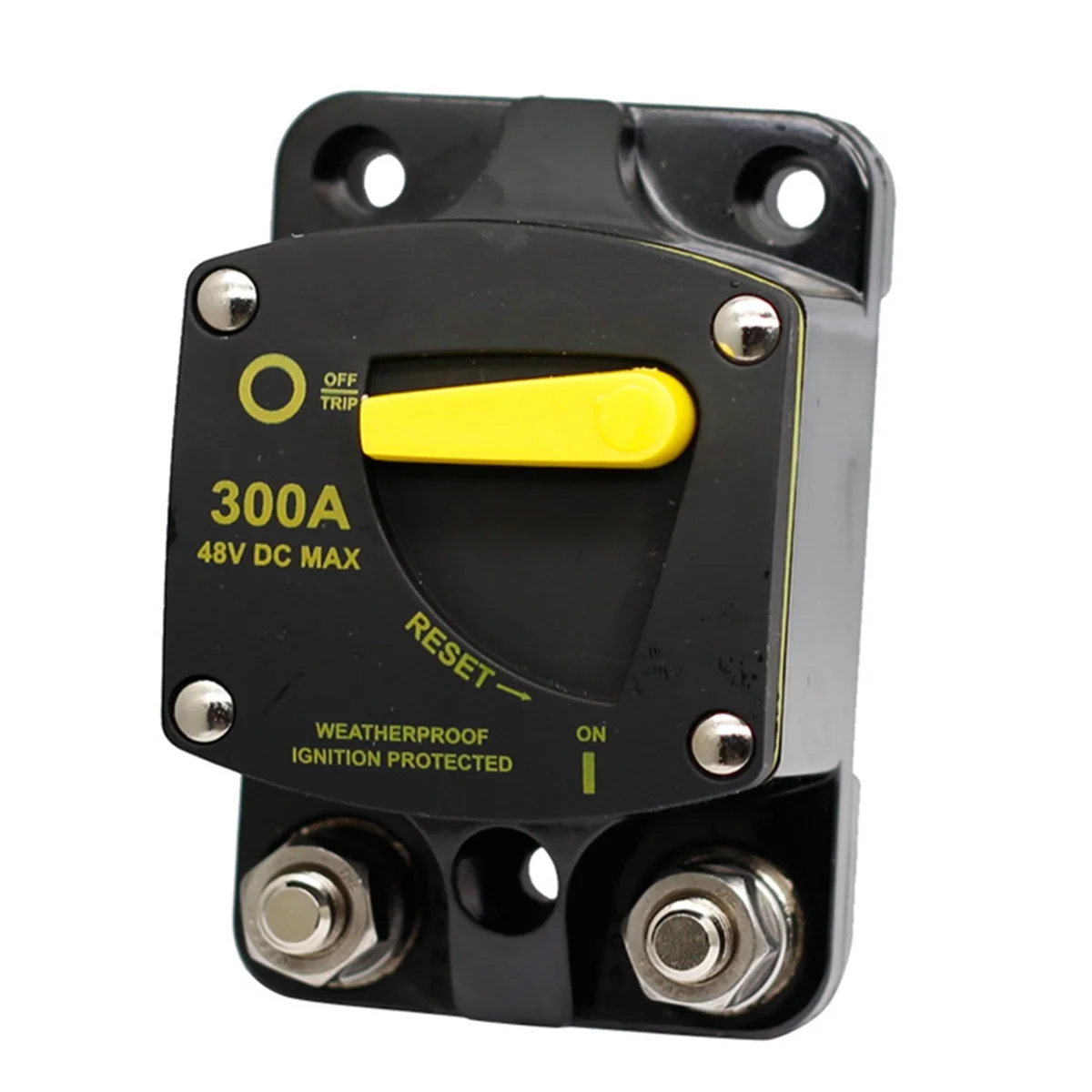 

Прочный выключатель сброса предохранителя 12-48 В постоянного тока автомобильный аудиоусилитель автоматический выключатель-300A