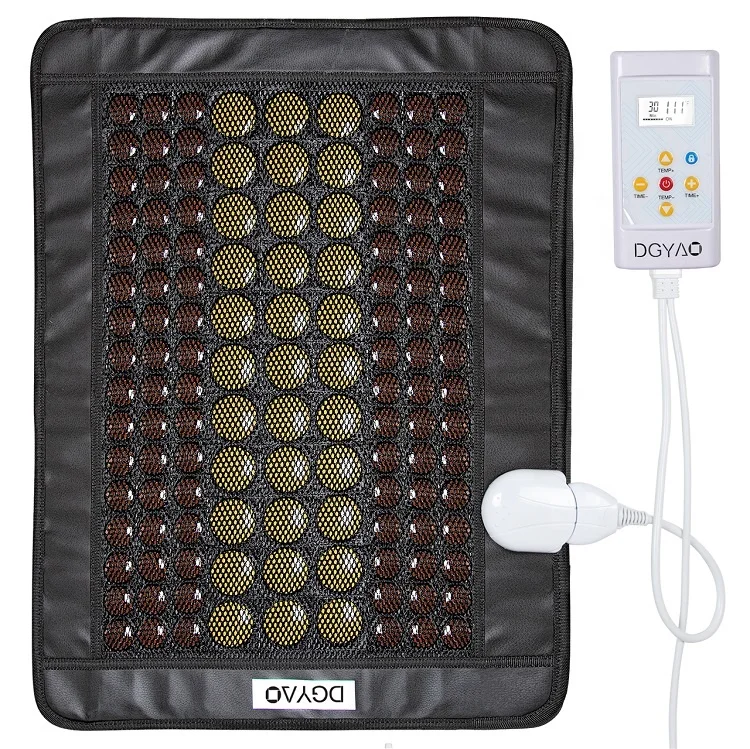 DGYAO far infrared heating pad 96 pieces of natural jade best home therapy instrument