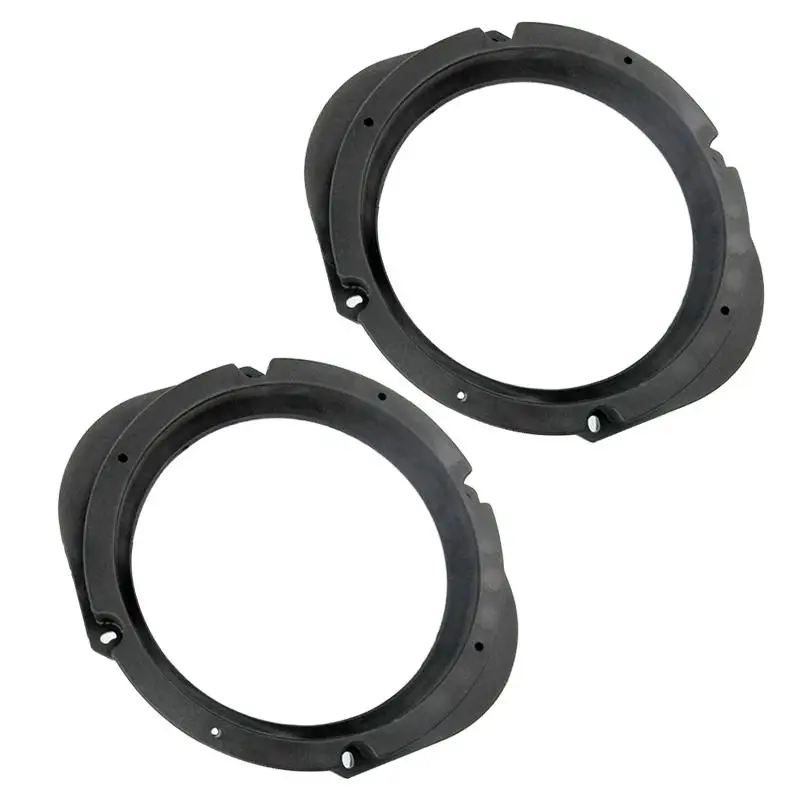 2Pcs Black  Speaker Installation Spacers Brackets Washer Adapter Fit For Mazda 3 5 6 8