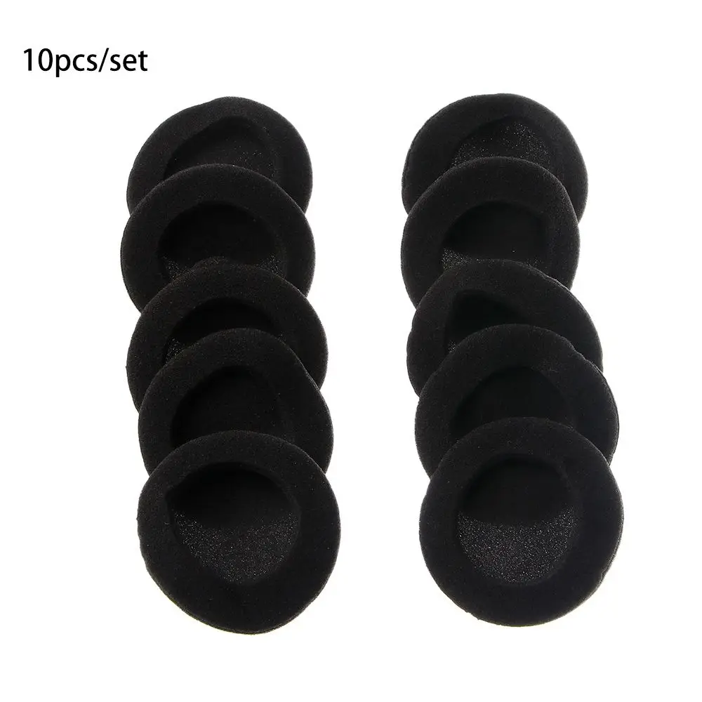

10pcs Practical Foam Cushion 50mm Soft Sponge Ear Pads Headphones Sponge Pad Earpads