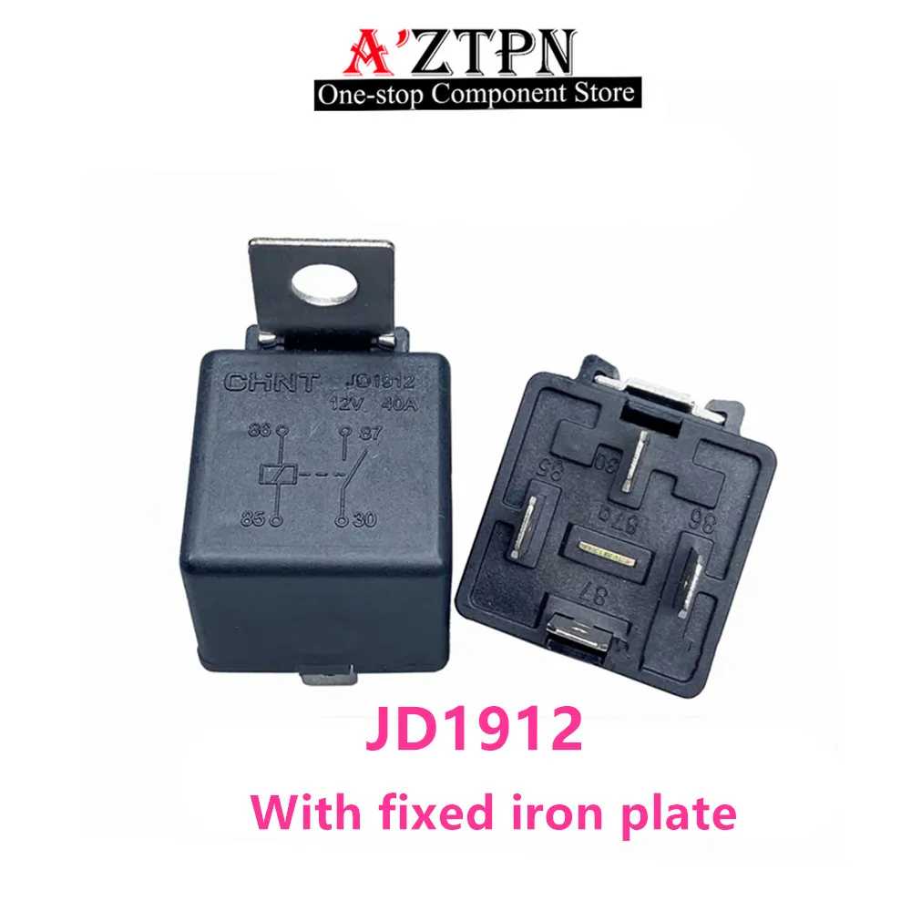 JD1912 JD1914 JD2912 JD2914 Car mounted relay 12V 24V high-power waterproof car 40A4 pin five pin