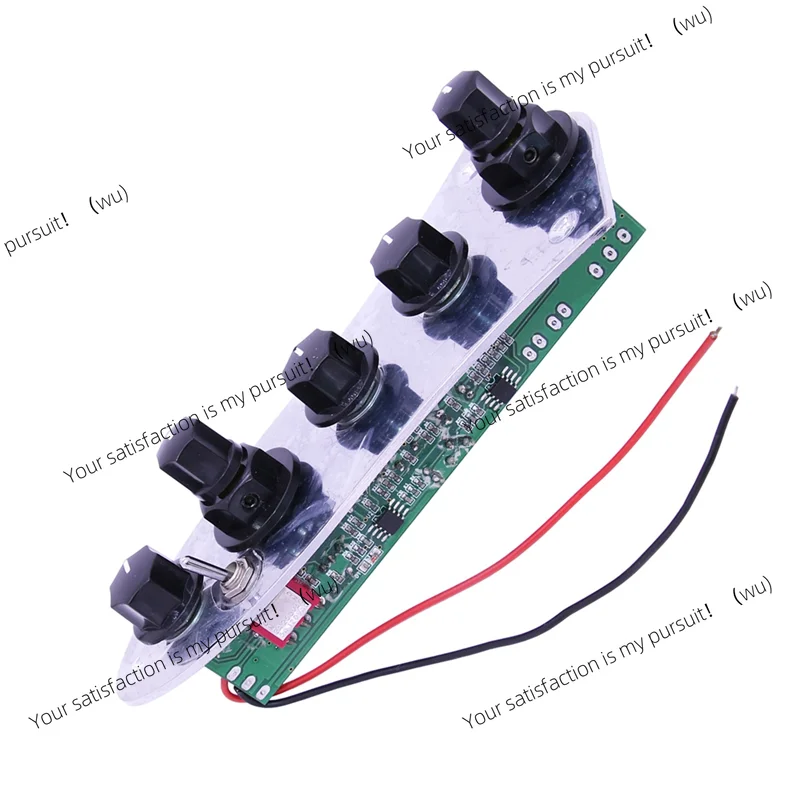 ZOCI-B13C5 Jazz JB Bass Loaded Wired Control Plate for 4/5 String Bass Guitar Parts view 6