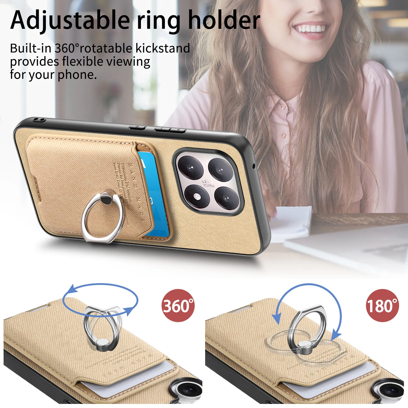 Für Xiaomi 15T Poco F7 X7 MI 17 Pro Max 2In1 Abnehmbare Leder Brieftasche Karte Telefon Fall für Redmi K90 Hinweis 15 14 Pro Plus 14C 13C
