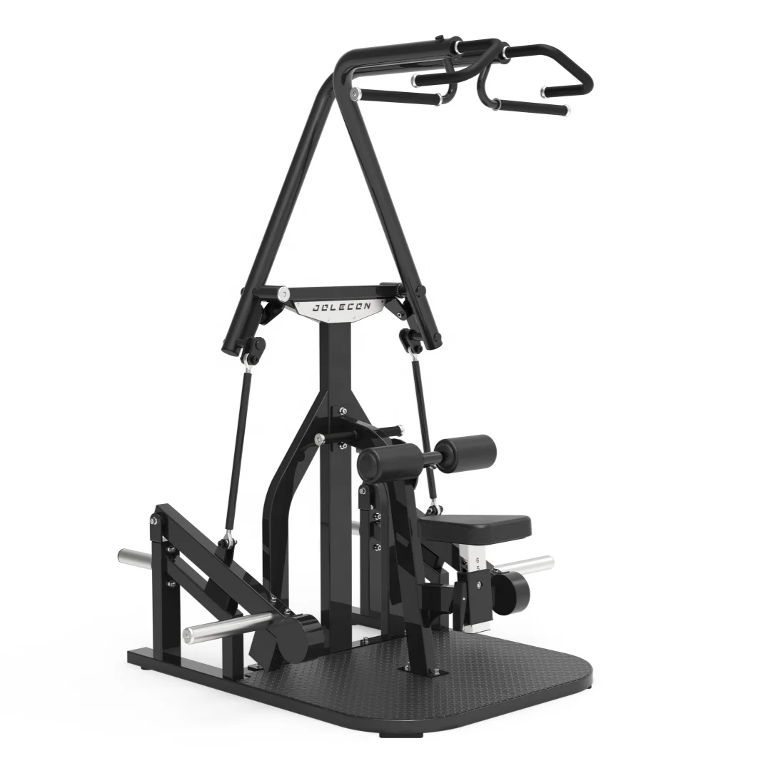 New Upgrade Steel Lat Pulldown X Strength Gym Equipment for Back & Chest Strength Training with Safety Features