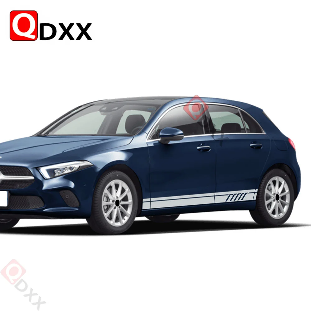 

2 Pieces for Mercedes Benz W176 A Class A45 AMG A180 A200 A250 Edition 1 Side Racing Stripes Decal Stickers accessories