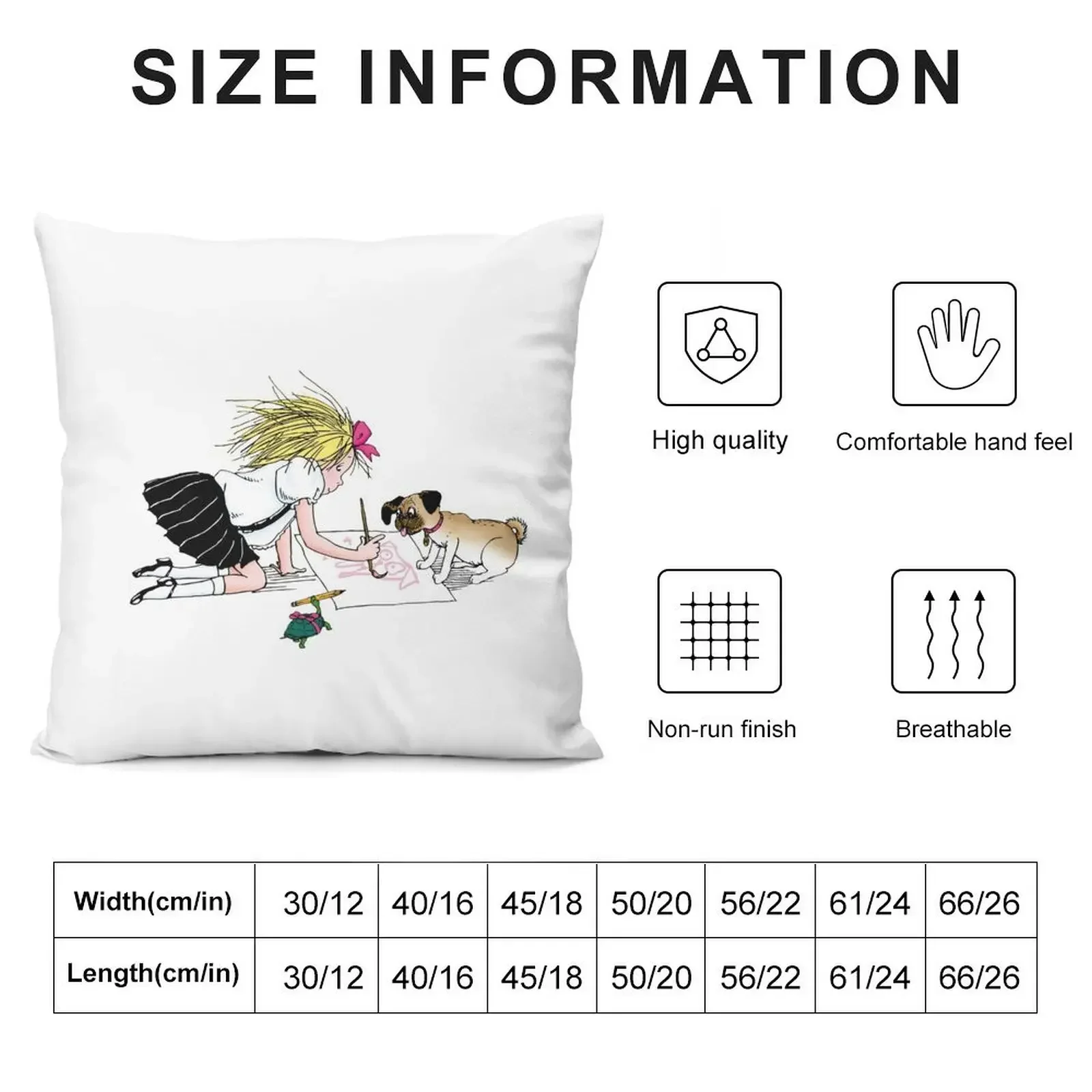 Eloise and the gang painting Throw Pillow Custom Cushion luxury throw pillow covers pillow