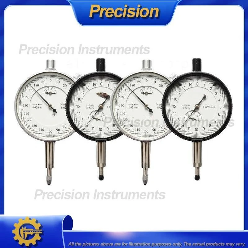 2026 Precision Digital Dial Indicator Shockproof Measuring Gauge 0-3mm 0-5mm 0-10mm 0-1mm for Industrial Measurement Tools
