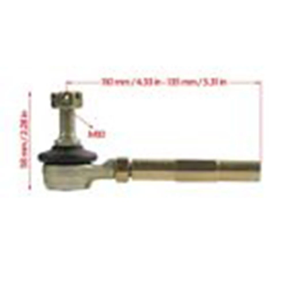 Improved Handling and Reduced Vibration with M10 Tie Rod Ball Joint Compatible with ATV Quad For 50CC 70CC 90CC 110CC 125CC