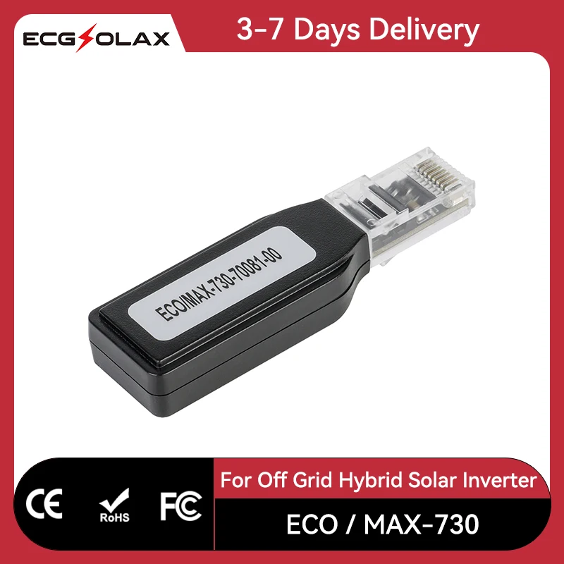 ECGSOLAX Convenien WIFI Module Wireless Device Foroff-Grid Solar Hybrid Inversor Remote Monitoring Hybrid Solar Inverter WIFI-VM