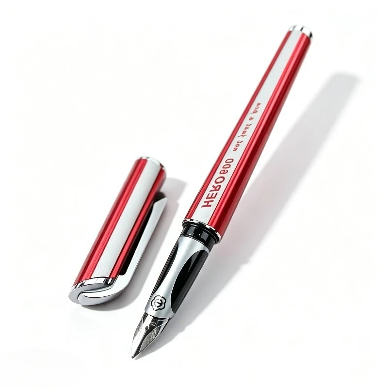 HERO 600 Personalized Fashion Fountain Pen with High Appearance and Comfortable Hand Feel, Metal Replaceable Ink Bag Stationery