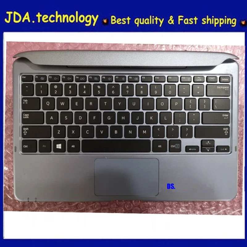 New/Orig XE500T1C US keyboard with shell FOR SAMSUNG XE500T1C topcase upper cover Tablet PC keyboard base Touchpad