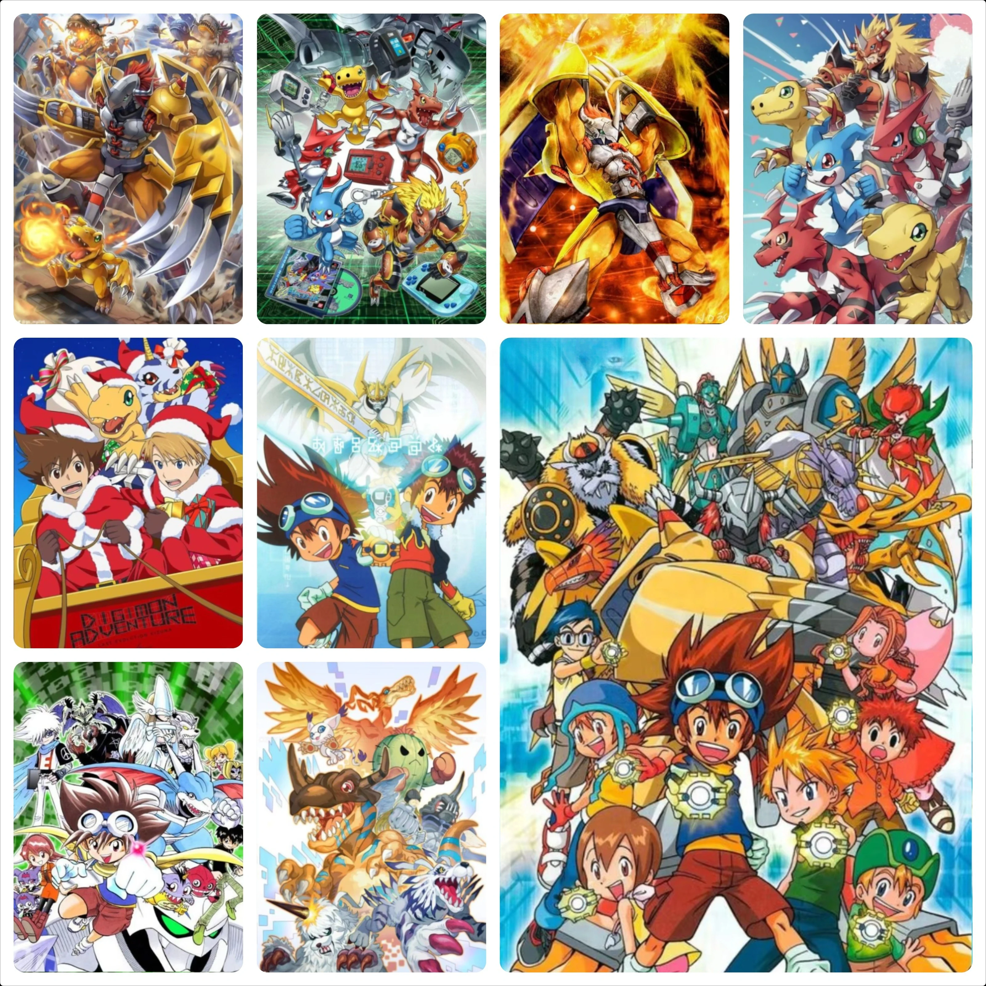 Digimon Archaean Beast Anime Character Jigsaw Puzzles 500/1000/1200/2000PCS Family Activity Games for Gameroom Gifts Home Decor