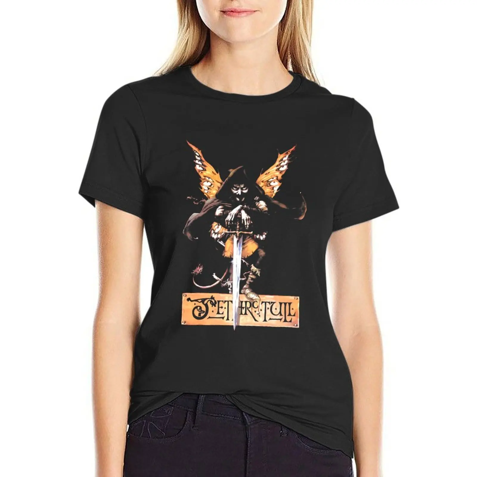 Jethro Tull Performs On Stage T-Shirt tees aesthetic clothes Blouse western t-shirt dress for Women